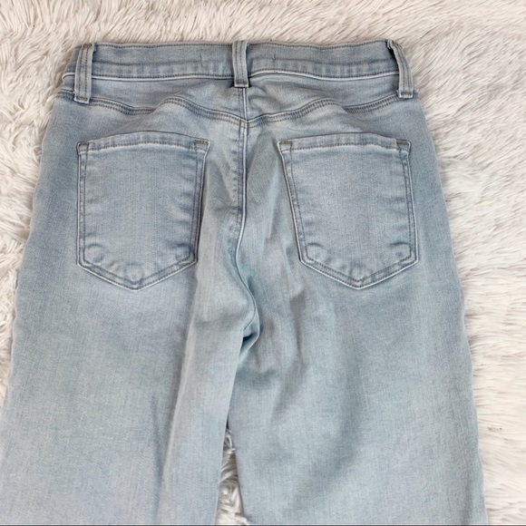 J BRAND Alana High Rise Crop Skinny Jeans Reverie wash light wash - Picture 8 of 11